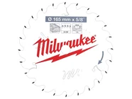 Milwaukee 4932471311 165mm x 15.87mm x 24T Wood Circular Saw Blade