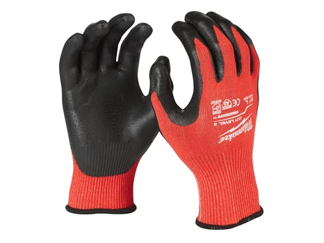 Milwaukee 4932471422 Cut Level 3 Dipped Gloves XL