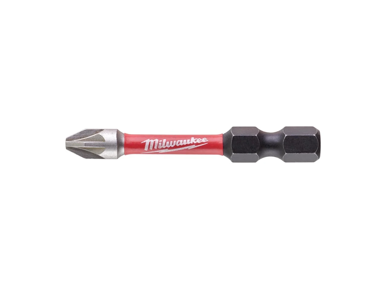 Milwaukee PZ2 PH2 50mm or 25mm option Shockwave Impact Screwdriver Bit