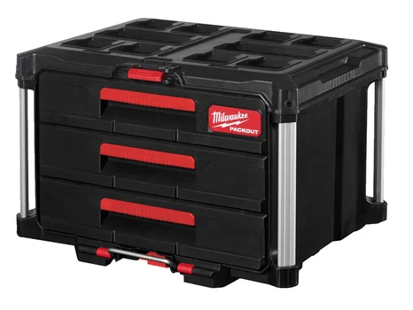 Milwaukee 4932472130 PACKOUT 3 Drawer Tool Box