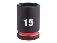 Milwaukee 4932480272 3/8in Square Drive 15mm Impact Socket