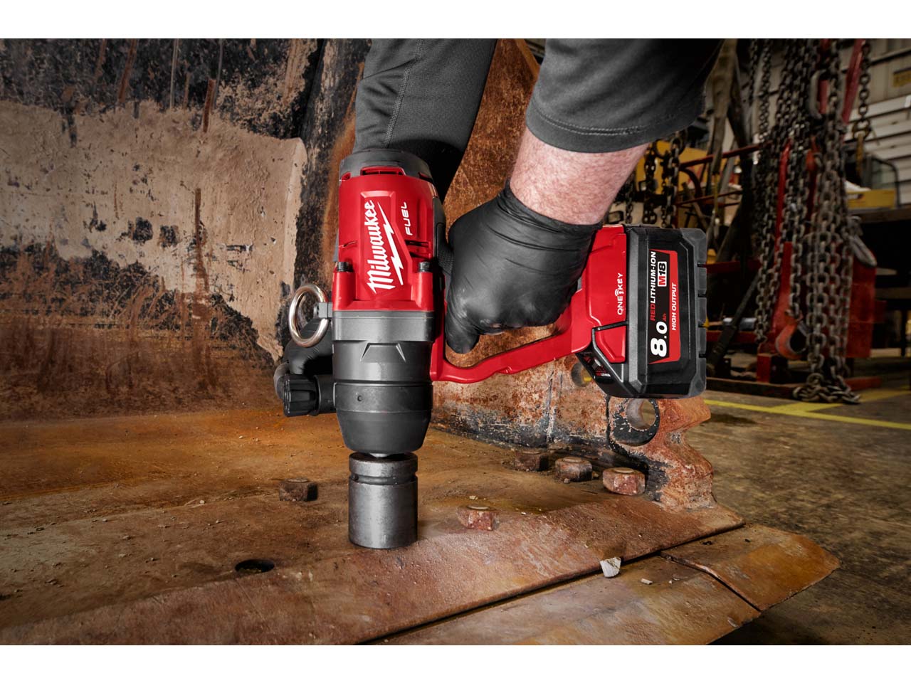 Milwaukee high online torque impact gun