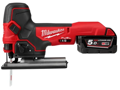 Milwaukee M18FBJS-502X 18V 2 x 5Ah Li-ion M18 Fuel Body Grip Jigsaw Kit