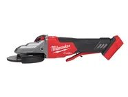 Milwaukee M18FSAGF125XPDB-0X 125mm Braking Flathead Small Angle Grinder Paddle Switch Bare Unit