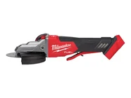 Milwaukee M18FSAGF125XPDB-0X 125mm Braking Flathead Small Angle Grinder Paddle Switch Bare Unit