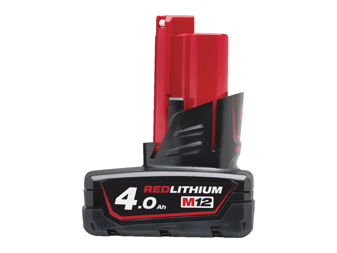 Milwaukee M12B4 M12 Fuel Red Lithium Ion 4.0Ah Battery