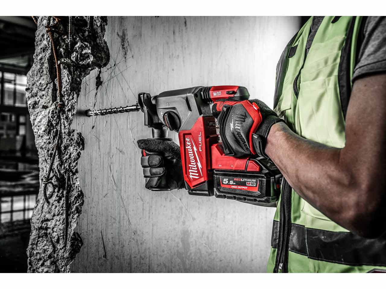 Milwaukee cordless deals sds drill