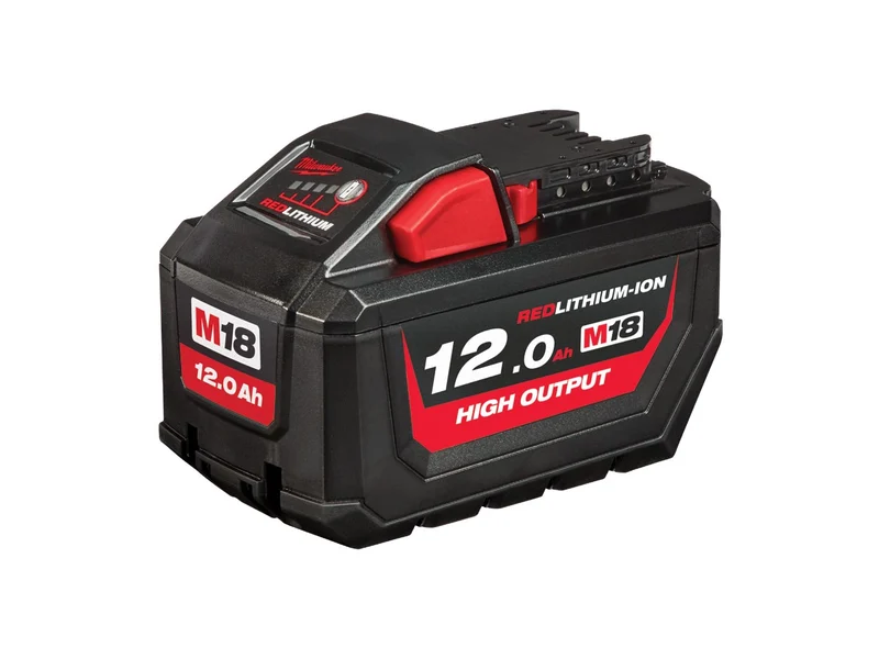 Milwaukee M18HB12 18V 12Ah Red Li-Ion High Output Battery Pack
