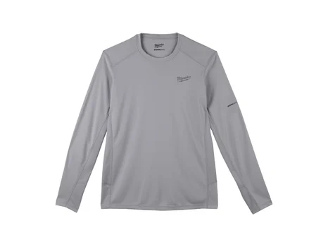 Milwaukee WWLSGVARIOUS Workskin Lightweight Long Sleeve Shirt Grey Various Sizes Grey