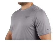 Milwaukee WWSSGVARIOUS Workskin Lightweight Short Sleeve Shirt Grey Various Sizes Grey