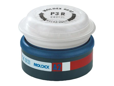 Moldex MOL9230122 Series 7000/9000 EasyLock A2P3 R Pre-assembled Filter (Wrap of 2)