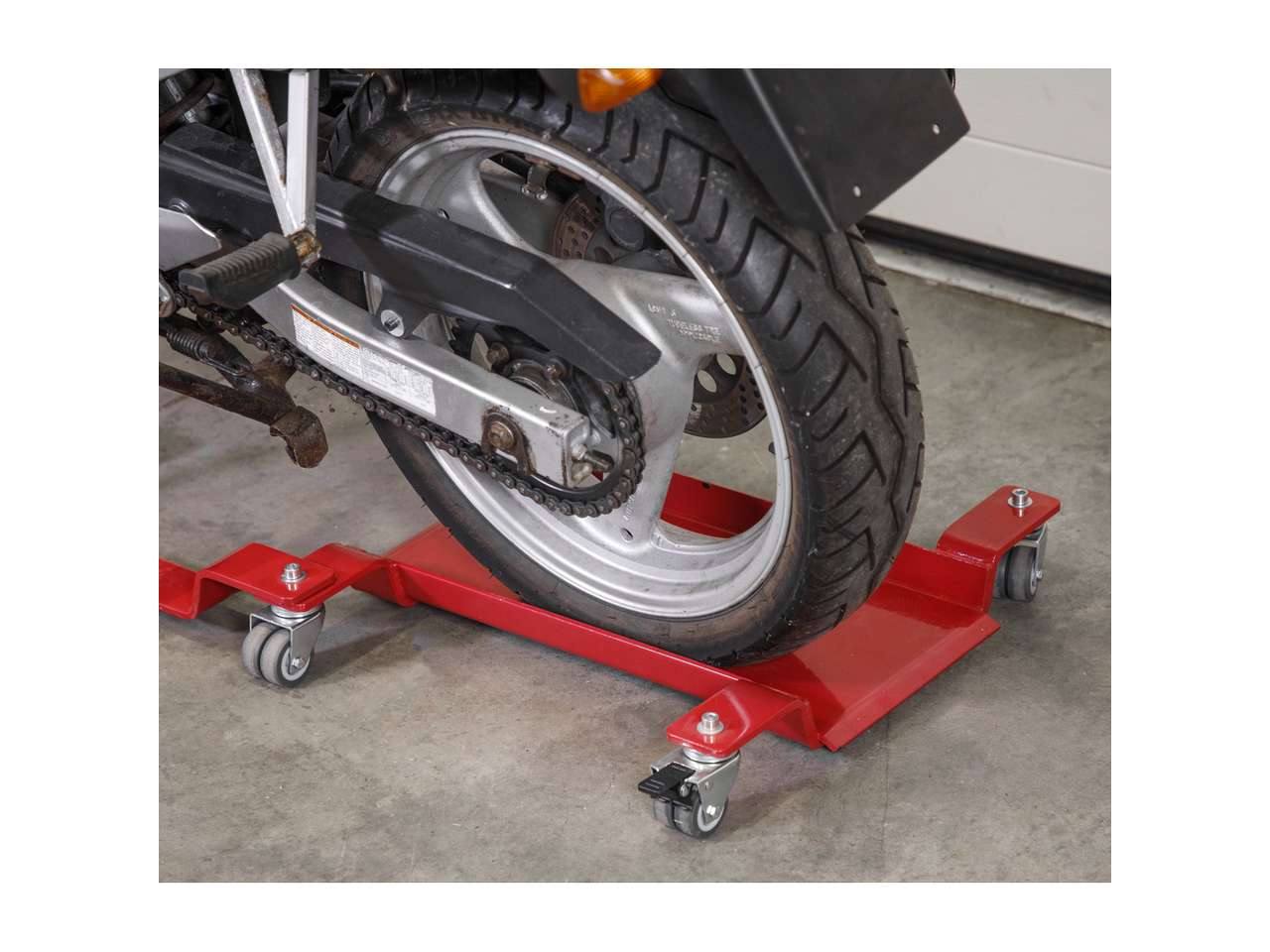 Motorcycle front wheel deals dolly