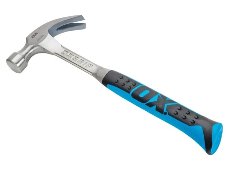OX Tools OX-P080116 16oz/454g Curved Claw Hammer