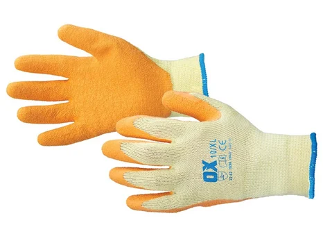 OX Tools OX-S241609 OX Latex Grip Glove Size 9 L