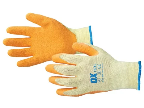 OX Tools OX-S241610 OX Latex Grip Gloves Size 10 XL