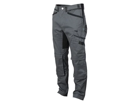 OX Tools OX-W554240 40in Grey Heavy Duty Flex Waist Work Trousers