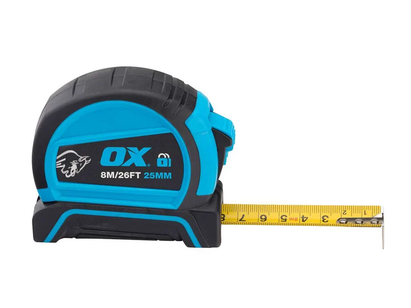OX Tools OX-P505488 8m/26ft Pro Dual Autolock Tape Twin Pack