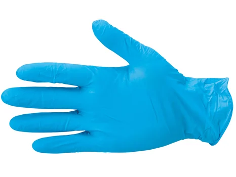 OX Tools OX-S488509 OX Pro Blue Nitrile Disposable Gloves 100pk Large