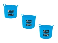 OX Tools OX-P110620/3 Pro Heavy Duty 20L Flexi Tub x 3