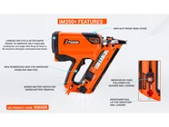 Paslode IM350+ 50-90mm 1st Fix Nail Gun