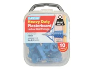 Plasplug PLAHCF110 Heavy-Duty Plasterboard Fixings x 10