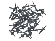 Sealey PR002 Plastic Rivets Ø6.3 x 25.2mm 50pk