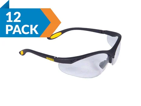 DeWalt DPG58-9Dx12 Reinforcer Protective Glasses Indoor/Outdoor 12pk
