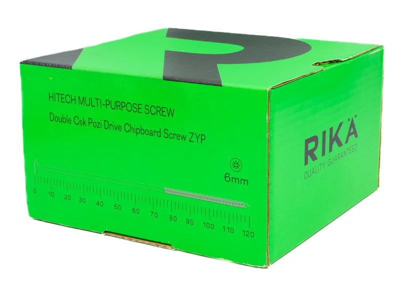 RIKA MPSR040 Hitech Screw YZP 6.0 x 120mm 100pk