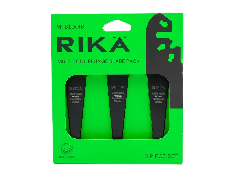 RIKA MTB100IB 100mm Universal Insulation Buster Multi-Tool Blade 3pk