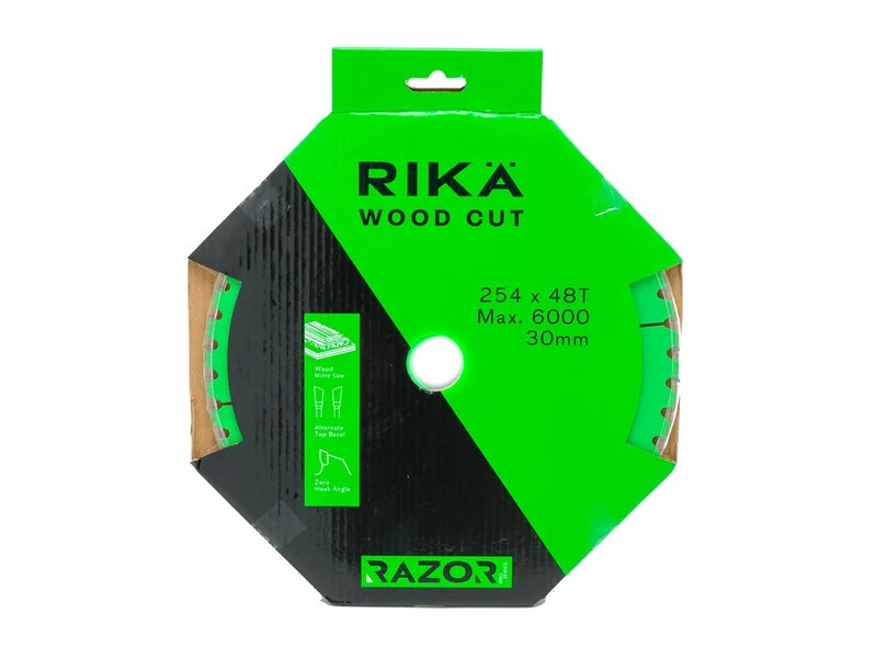 RIKA TCTR016 254mm x 30mm 48T Wood TCT Circular Saw Blade