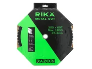 RIKA TCTR018X3 Razor Pro 305mm x 25.4 x 60T Mild Steel/Ali Saw TCT Cut Off Blade 3pk