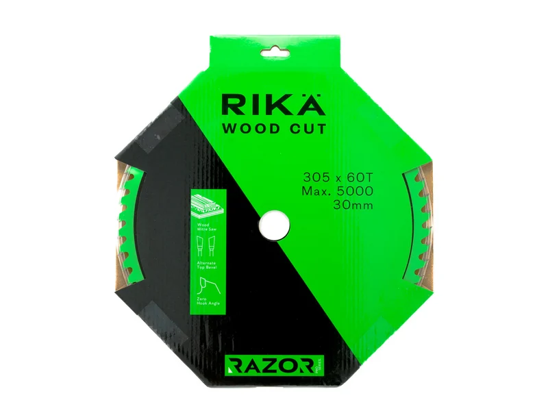 RIKA TCTR019 305mm x 30mm 60T Wood TCT Circular Saw Blade