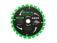 RIKA TCTR00446 Razor Pro 165mm x 20mm x 24T/40T Soft and Hard Wood TCT Circular Saw Blade 3Pk