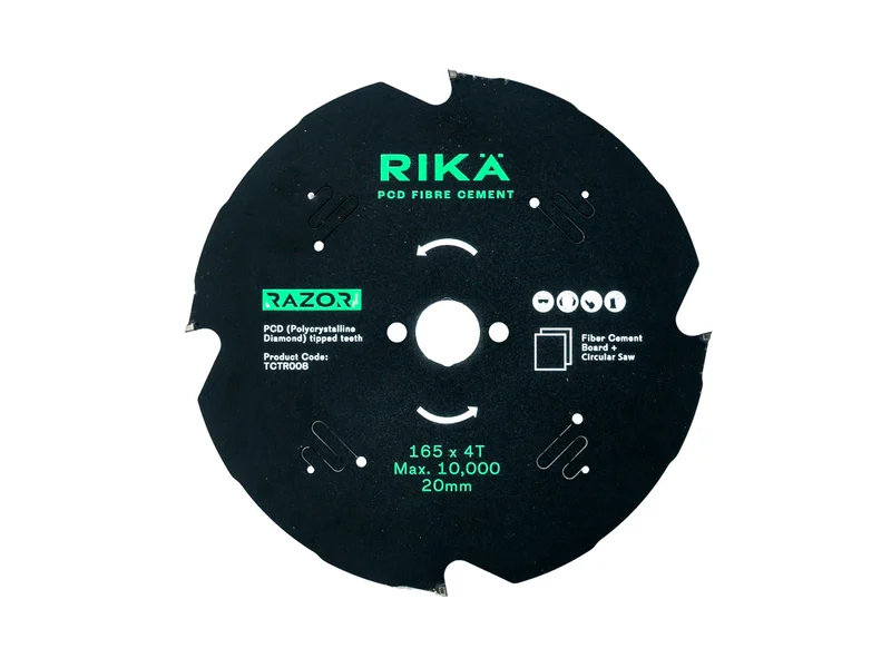 RIKA TCTR0584 Razor Pro TCT Multi-Material 165 x 20mm x 4/24/40T Saw Blades 3pk
