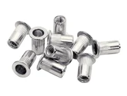 Rapid RPD5000671 Steel Rivet Nuts M4 (Pack 20 + Free Drill Bit)