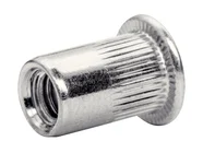 Rapid RPD5000673 Steel Rivet Nuts M6 (Pack 20 + Free Drill Bit)