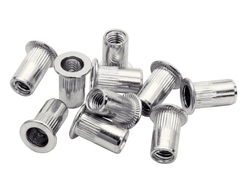 Rapid RPD5000673 Steel Rivet Nuts M6 (Pack 20 + Free Drill Bit)