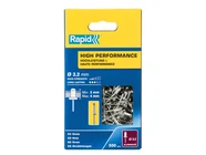 Rapid RPD5001431 High Performance Rivets 3.2 x 8mm (Box 500)