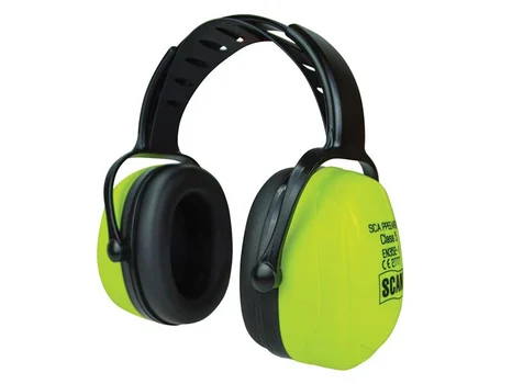 Scan SCAPPEEARDP Hi-Vis Ear Defenders SNR 33 dB