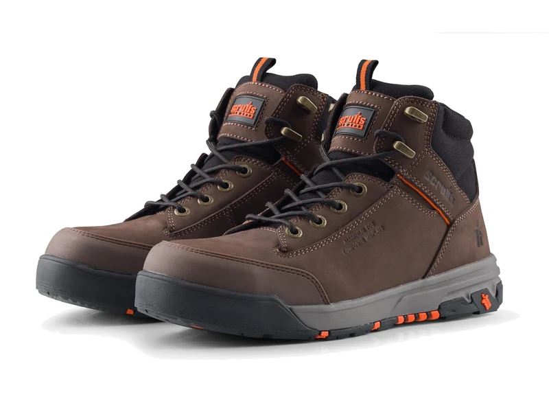 Scruffs T55015 Switchback 3 Safety Boots - Various Sizes/Colours Brown