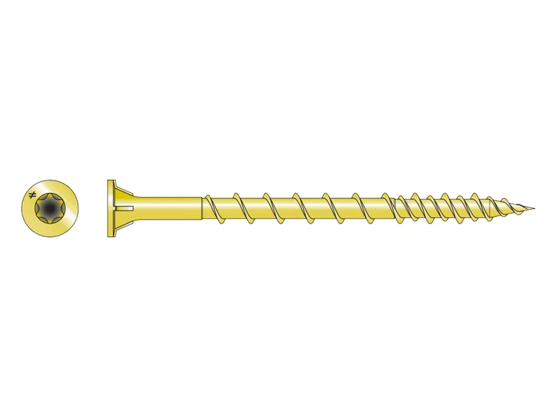 Quik Drive WSV44E 44mm Collated WSV Twin Lead Wood Screw 2000pk