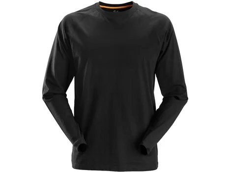Snickers 2410VARIOUS Long Sleeve T-Shirt Various Colours and Sizes Black