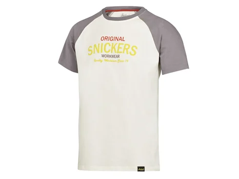 Snickers 2510 Limited Edition T-Shirt Various Sizes and Colours Off White/Graphite