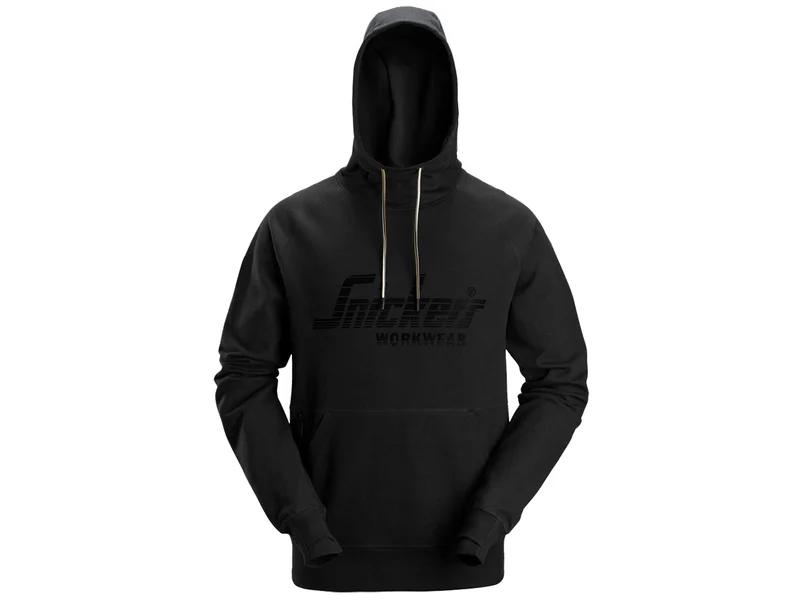 Snickers 28940400008 Logo Hoodie Black XXL