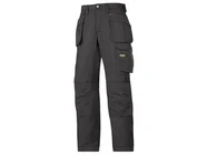 Snickers 3213 Holster Pockets Rip Stop Trousers Black