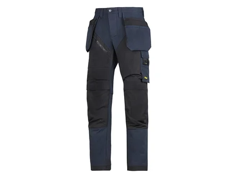Snickers 6203  9504058 RuffWork Trousers with Holster Pockets Navy 41R Navy/Black