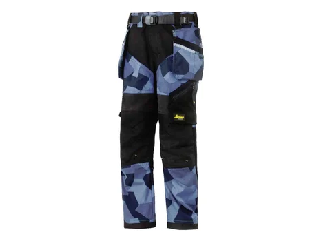 Snickers 7505 VARIOUS 7505 Flexi Work Junior Camo Trousers 10 Years Camo