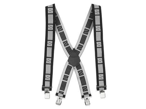 Snickers 90500418000 Elastic Braces in Black and Grey