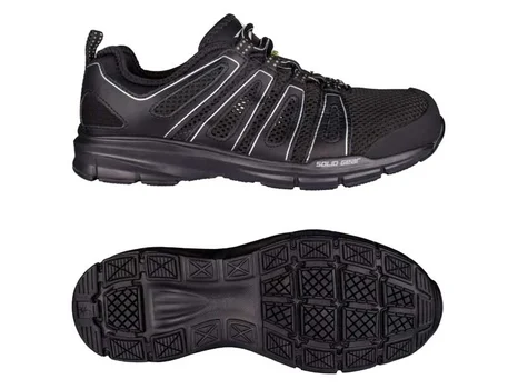 Solid Gear 80223 Helium 2.0 Black Safety Shoe in Various Sizes Black