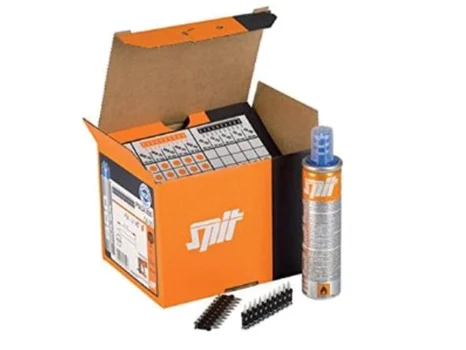 SPIT 057554 Pulsa 800P HC6-32 Hard & Steel Pins x 500 + 1 Fuel Cell